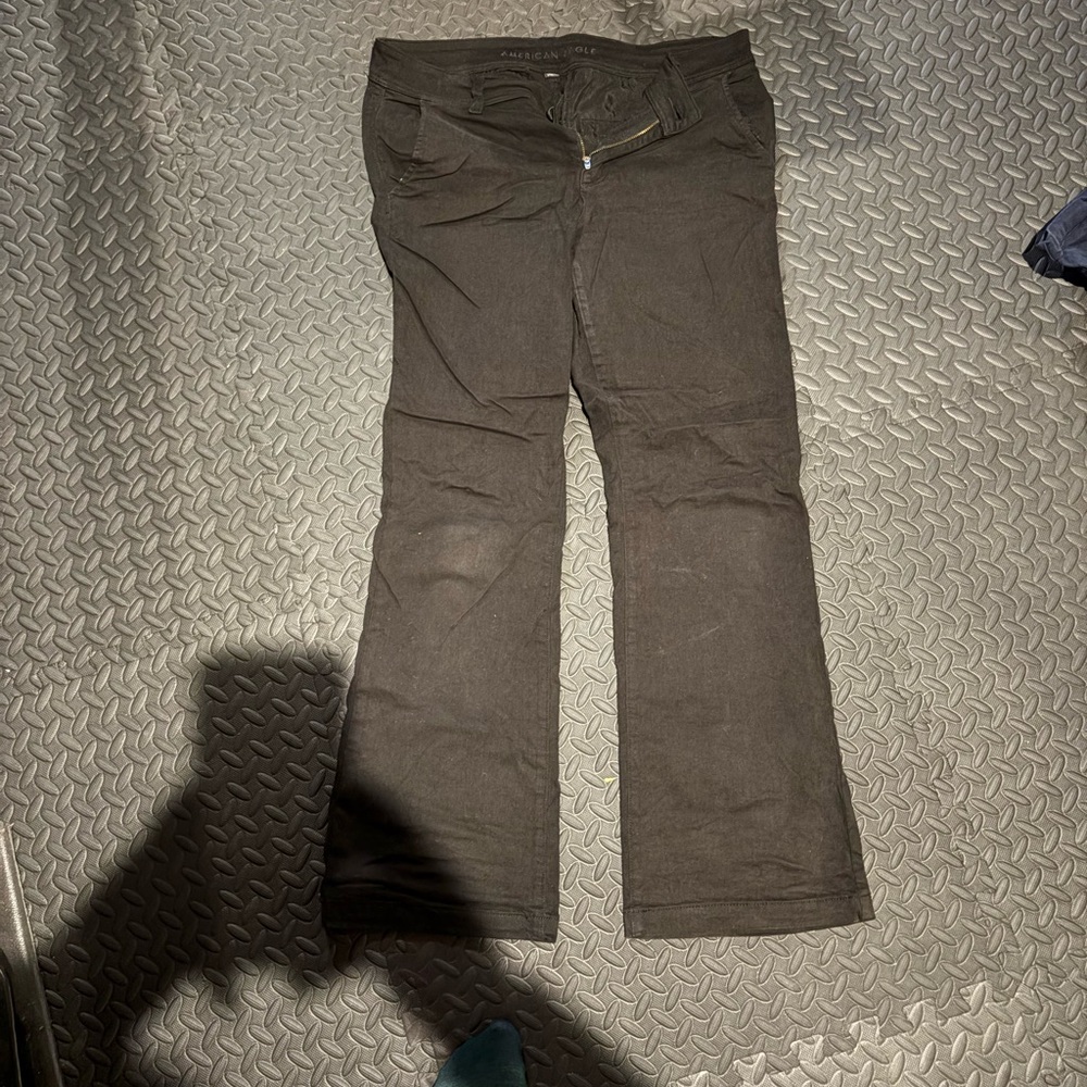 American Eagle Outfitters Black Boot Cut Pants